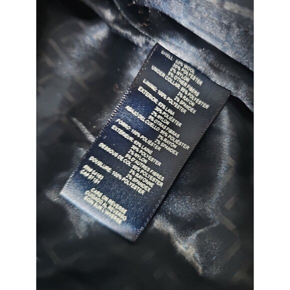 Tommy Hilfiger Single-Breasted Coat XXL Women's Coat (HL139) - Picture 4 of 6